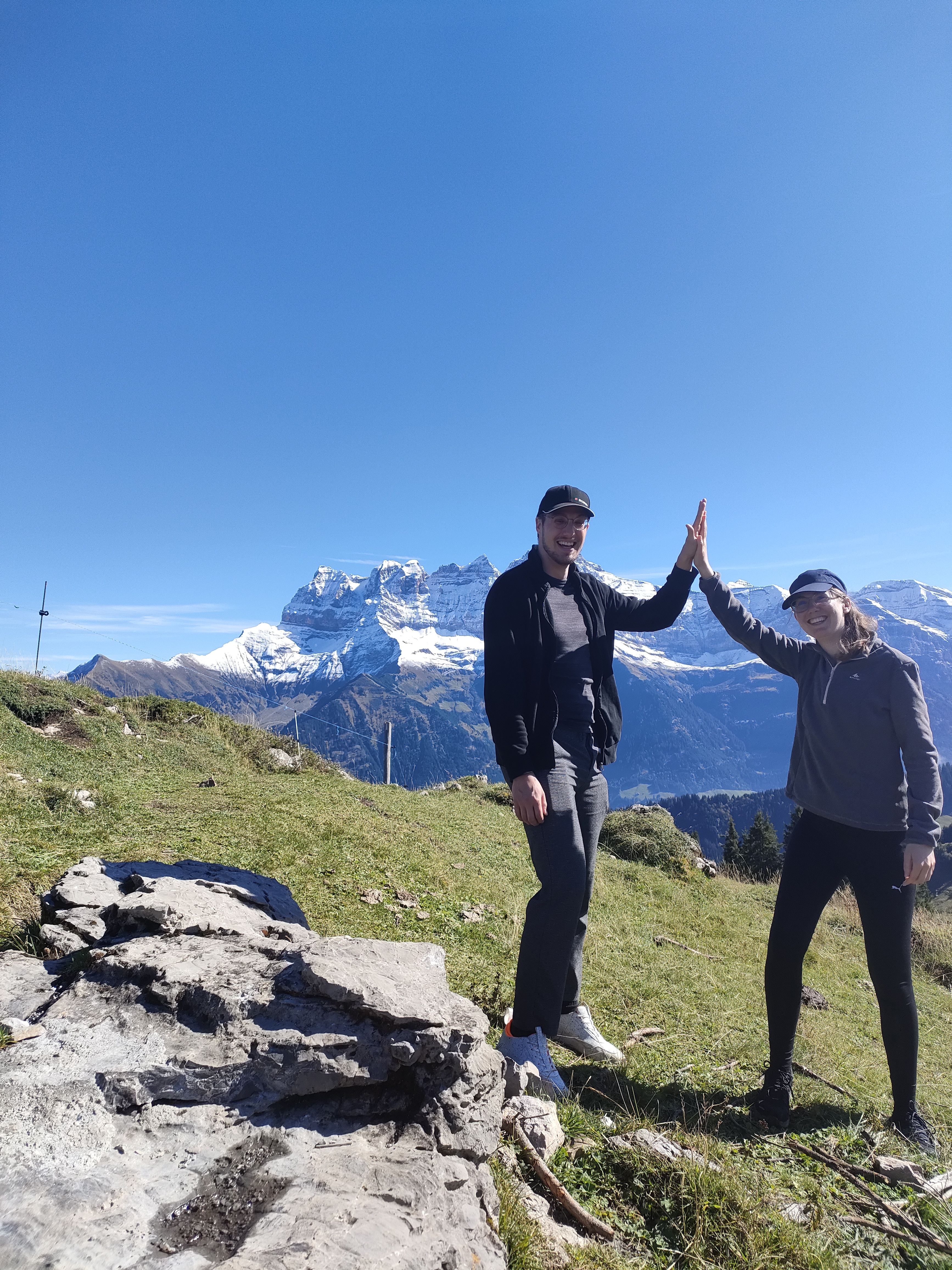 Les fiançailles avec vue sur le dents du midi
